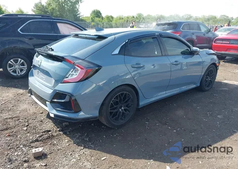 2020 Honda Civic Ex из США, поврежденный, VIN SHHFK7H65LU215531